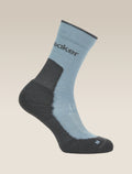 Men’s Merino Hike+ Light Crew Flint blue/Obsidian - 5