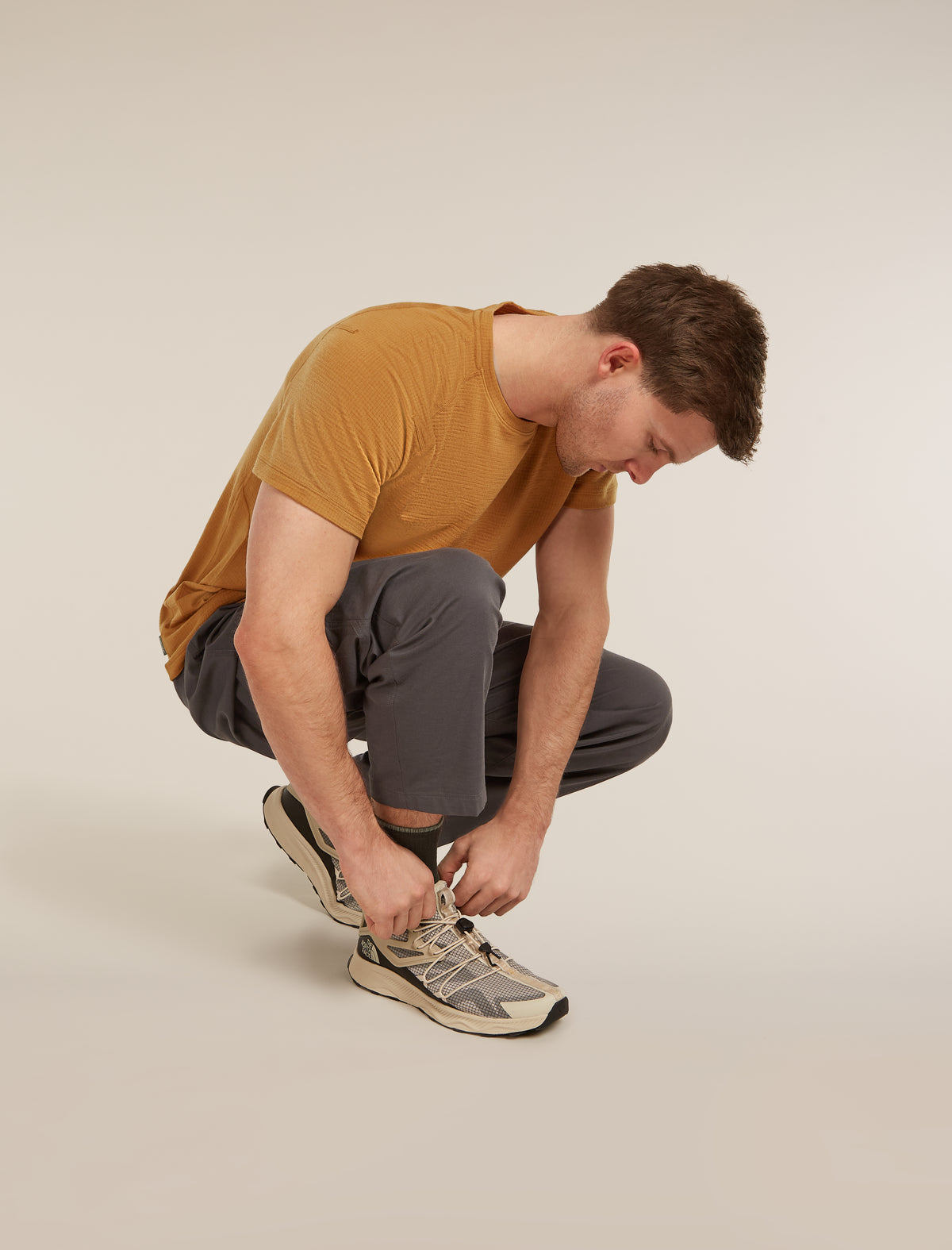 Men’s Merino Hike+ Light Crew Dk loden/Lichen - 6