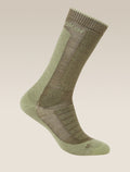 Men’s Merino Hike+ Heavy Crew Socks Loden/lichen - 1