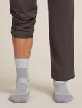 Men’s Merino Hike+ Heavy Crew Socks Blizzard Hthr/Alloy - 3