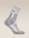 Men’s Merino Hike+ Heavy Crew Socks Blizzard Hthr/Alloy - 4