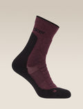Men’s Merino Hike+ Heavy Crew Socks Java/Black - 4