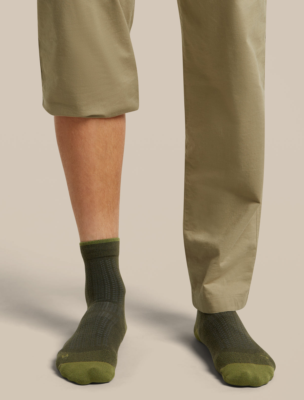 Men's Merino Hike+ Ultralight Quarter Socks Dark Loden/Sphagnum - 2