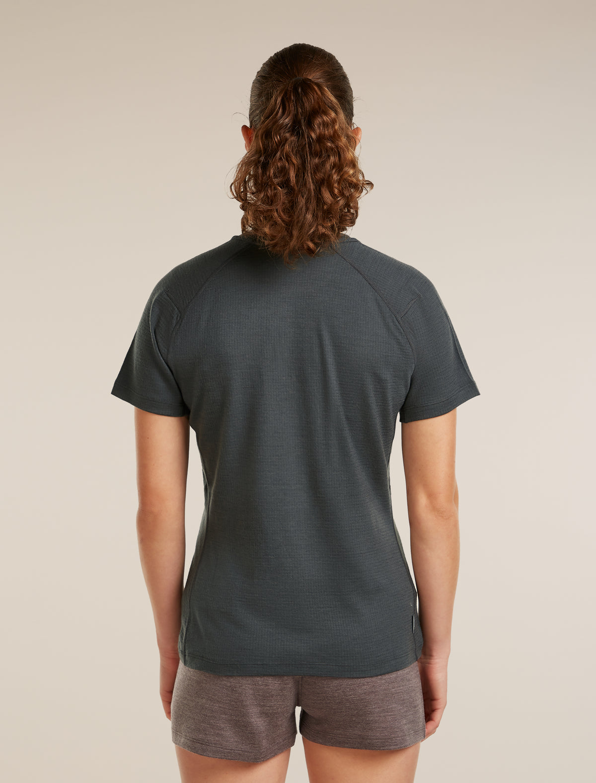 Women’s Merino 200 Waffle Elevation Short Sleeve T-Shirt Obsidian - 2