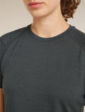 Women’s Merino 200 Waffle Elevation Short Sleeve T-Shirt Obsidian - 5