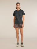 Women’s Merino 200 Waffle Elevation Short Sleeve T-Shirt Obsidian - 3