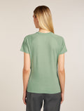Women’s Merino 200 Waffle Elevation Short Sleeve T-Shirt Seaglass - 2