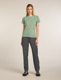 Women’s Merino 200 Waffle Elevation Short Sleeve T-Shirt Seaglass - 3