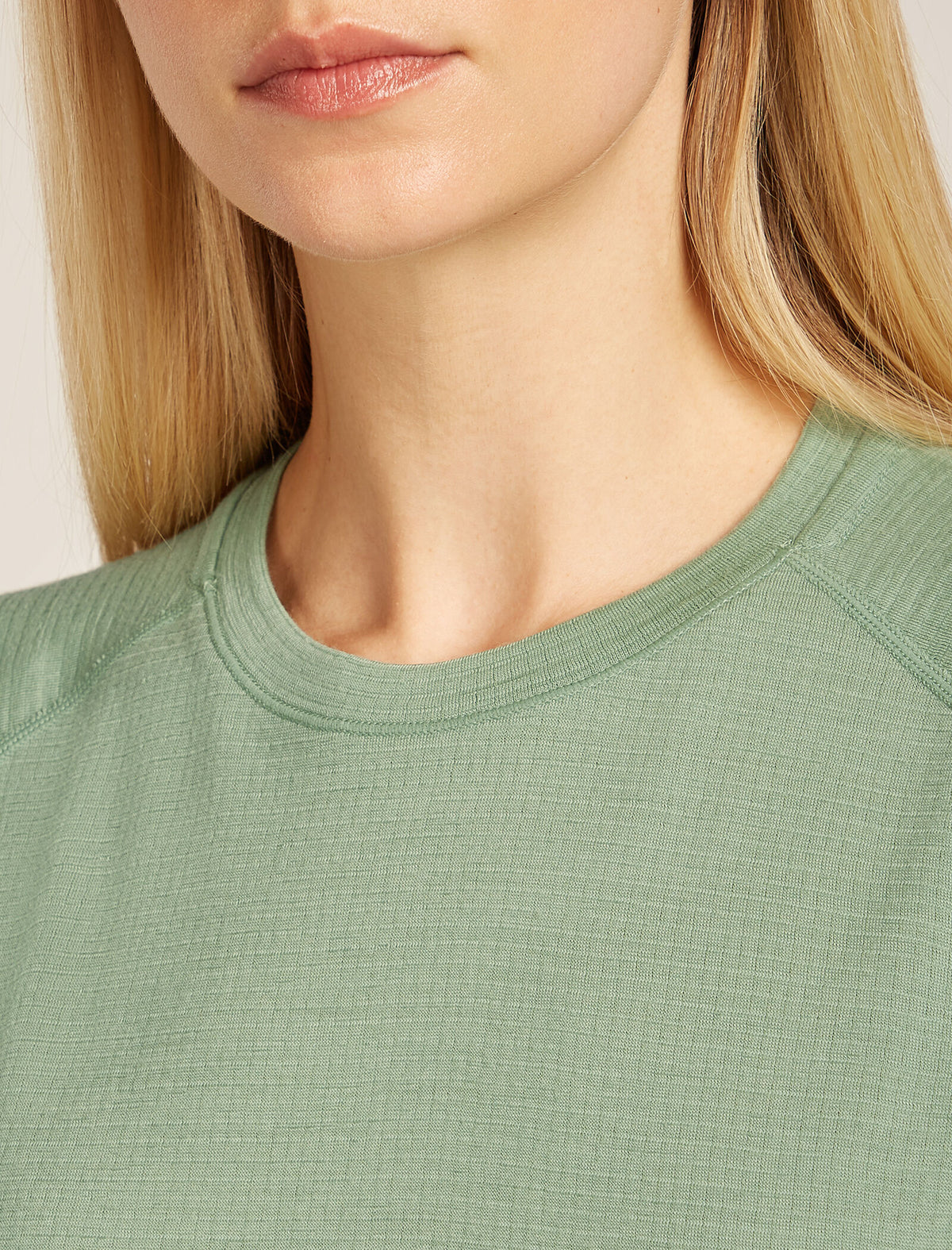 Women’s Merino 200 Waffle Elevation Short Sleeve T-Shirt Seaglass - 5