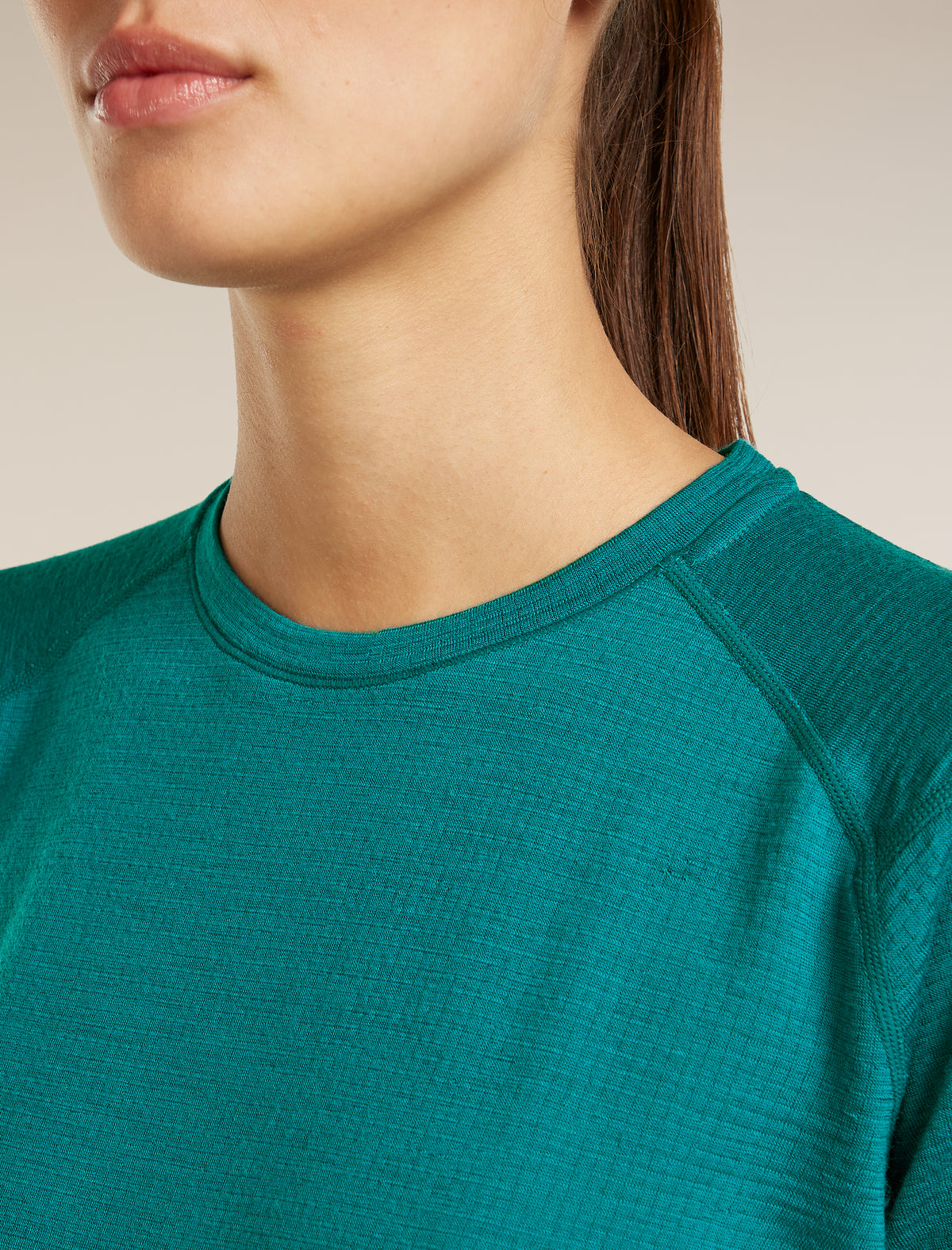 Women’s Merino 200 Waffle Elevation Short Sleeve T-Shirt Tidal teal - 5
