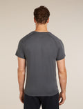 Men’s Merino 200 Waffle Elevation Short Sleeve T-Shirt Obsidian - 2