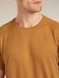 Men’s Merino 200 Waffle Elevation Short Sleeve T-Shirt Trail - 5