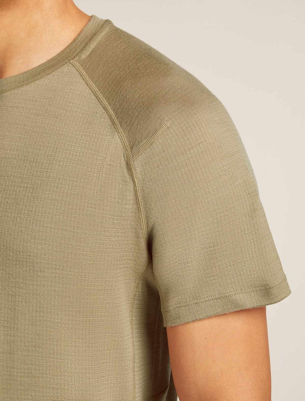 Men’s Merino 200 Waffle Elevation Short Sleeve T-Shirt Flagstone - 6