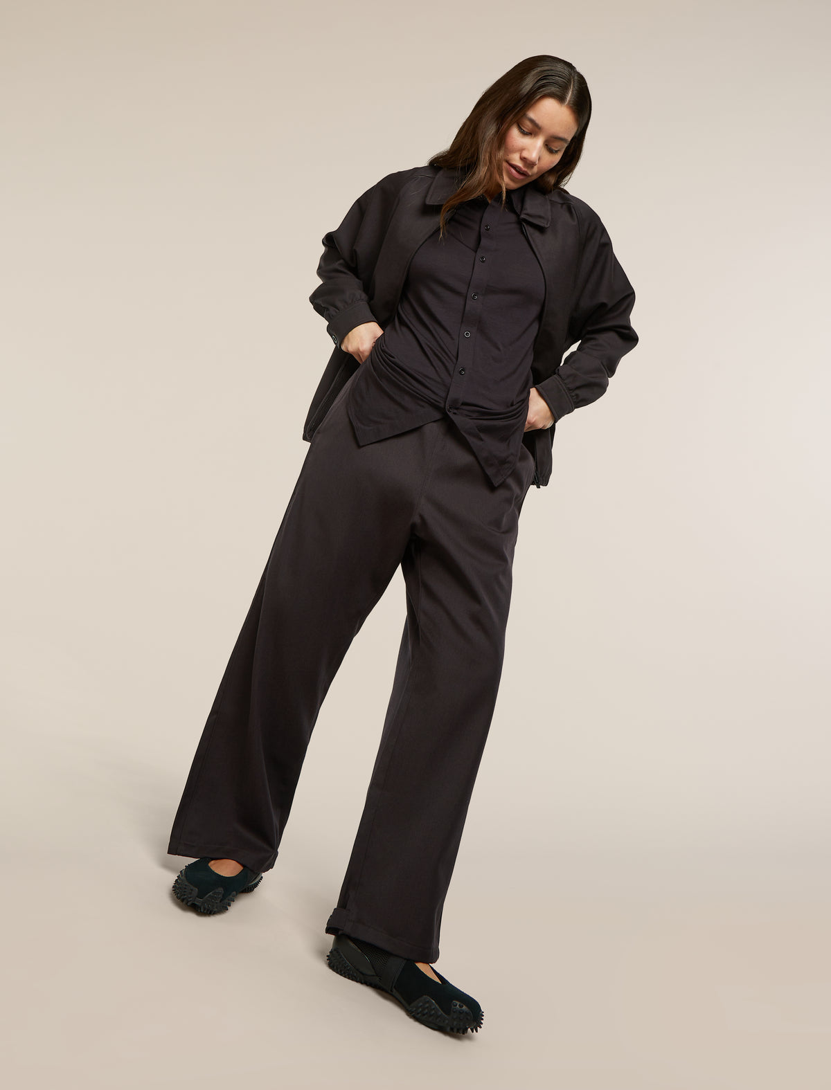Unisex Merino Blend 125 Cool-Lite™ Long Sleeve Shirt Before dawn - 15
