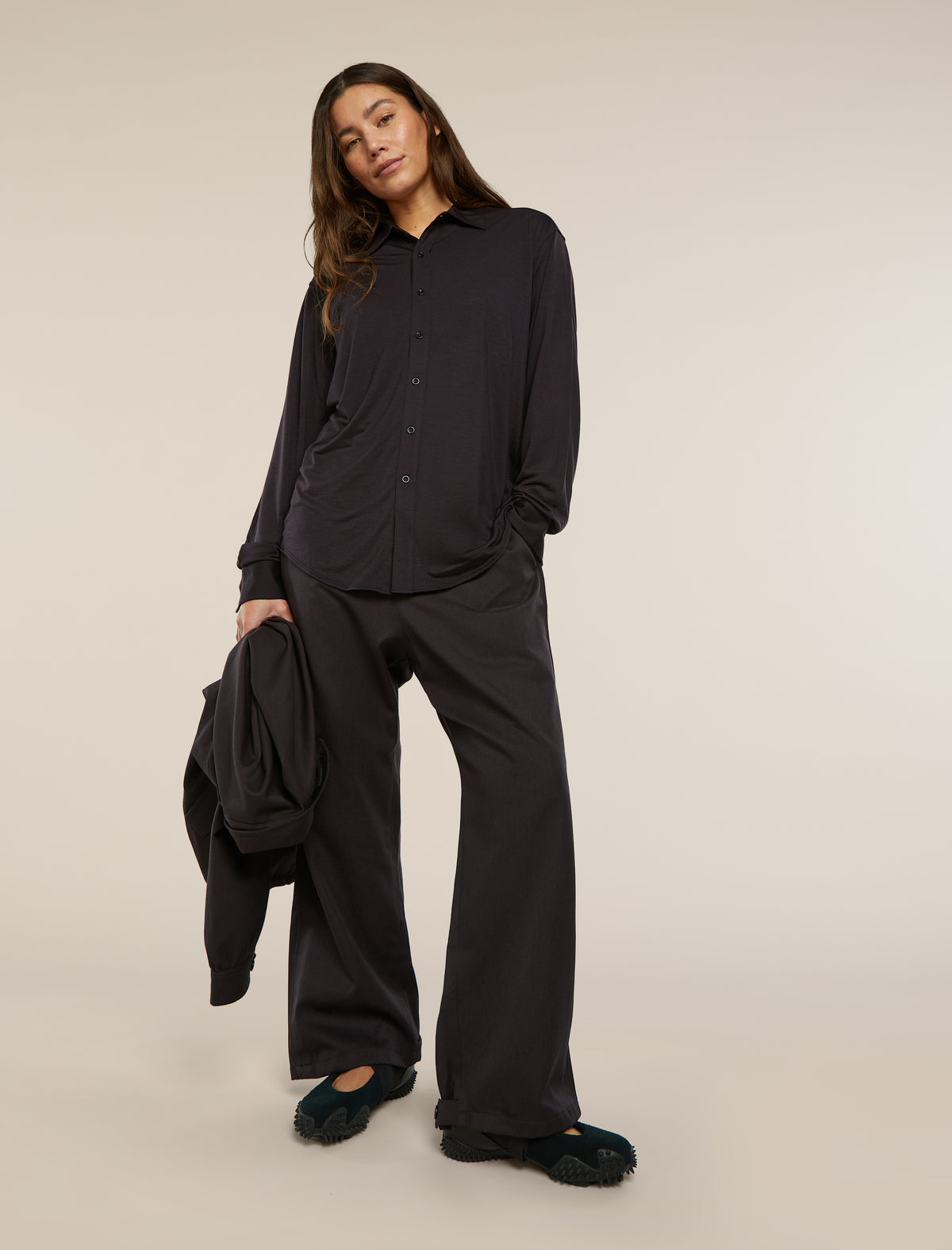 Unisex Merino Blend 125 Cool-Lite™ Long Sleeve Shirt Before dawn - 17