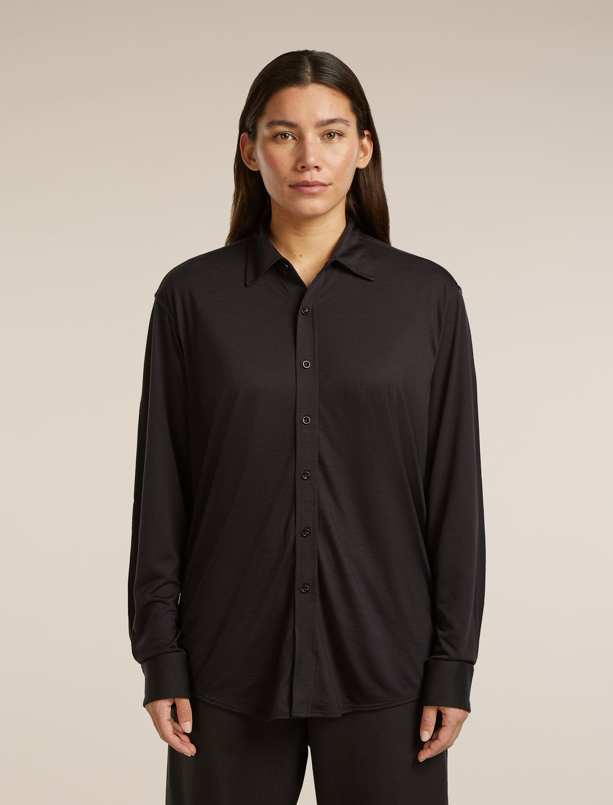 Unisex Merino Blend 125 Cool-Lite™ Long Sleeve Shirt Before dawn - 3
