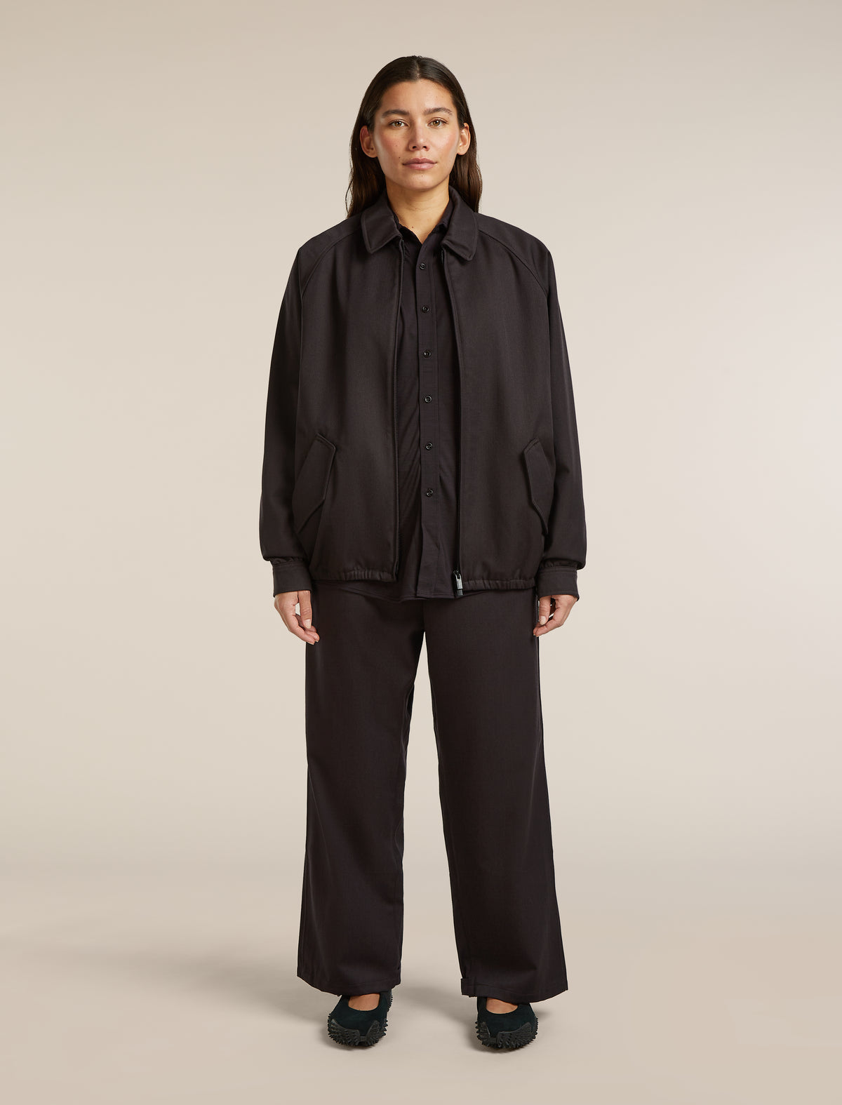 Unisex Merino Blend 125 Cool-Lite™ Long Sleeve Shirt Before dawn - 7