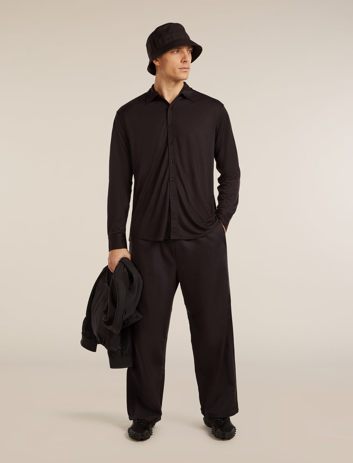 Unisex Merino Blend 125 Cool-Lite™ Long Sleeve Shirt Before dawn - 8