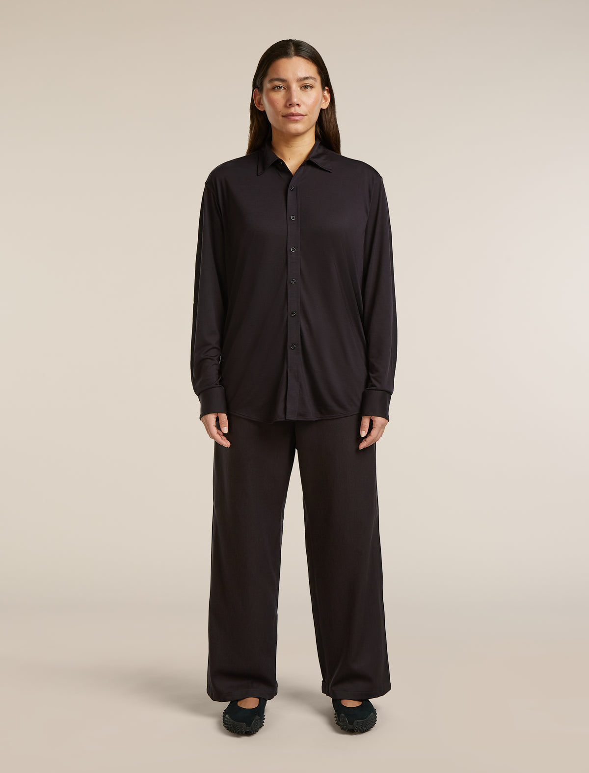 Unisex Merino Blend 125 Cool-Lite™ Long Sleeve Shirt Before dawn - 9