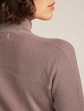 Women’s Merino icebreaker Anniversary Original Long Sleeve Half Zip Top Summit - 8