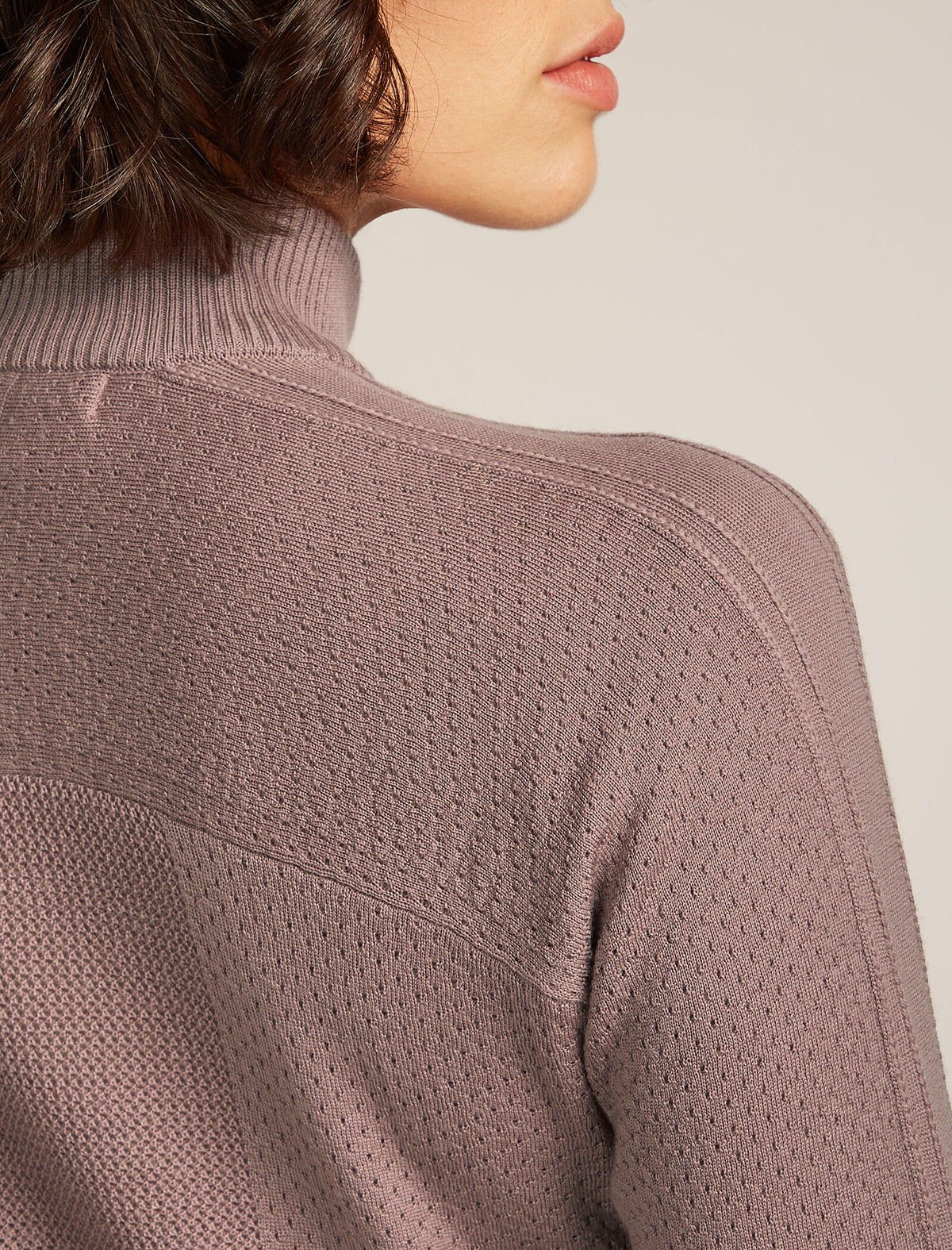 Women’s Merino icebreaker Anniversary Original Long Sleeve Half Zip Top Summit - 8