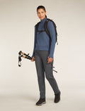 Women’s Merino icebreaker Anniversary Original Long Sleeve Half Zip Top Dawn - 5