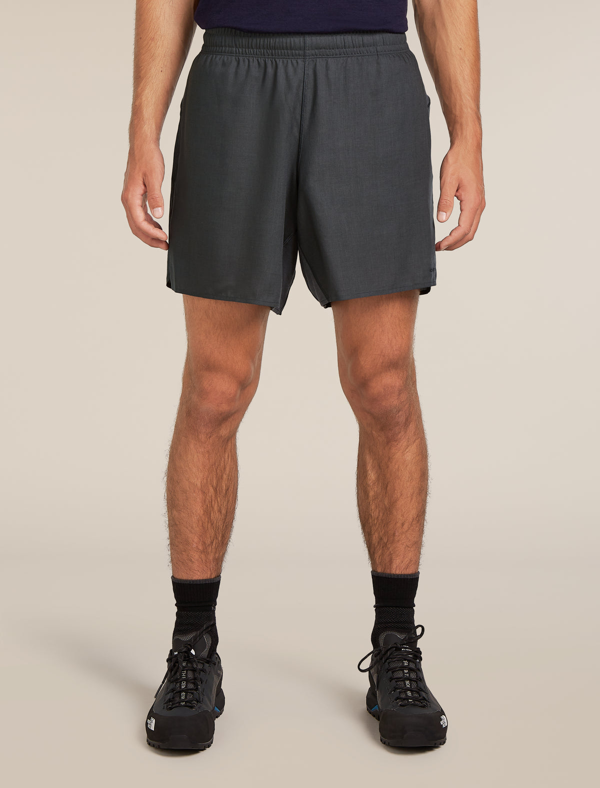 Men’s Merino Blend 125 Cool-Lite™ Active 7" Shorts Obsidian - 1
