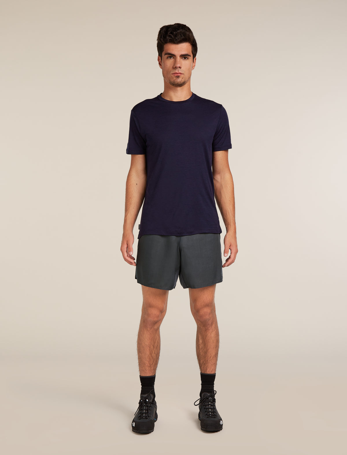 Men’s Merino Blend 125 Cool-Lite™ Active 7" Shorts Obsidian - 3