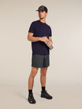 Men’s Merino Blend 125 Cool-Lite™ Active 7" Shorts Obsidian - 4
