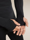 Men’s Merino Blend 125 ZoneKnit™ Long Sleeve Crewe Black - 7