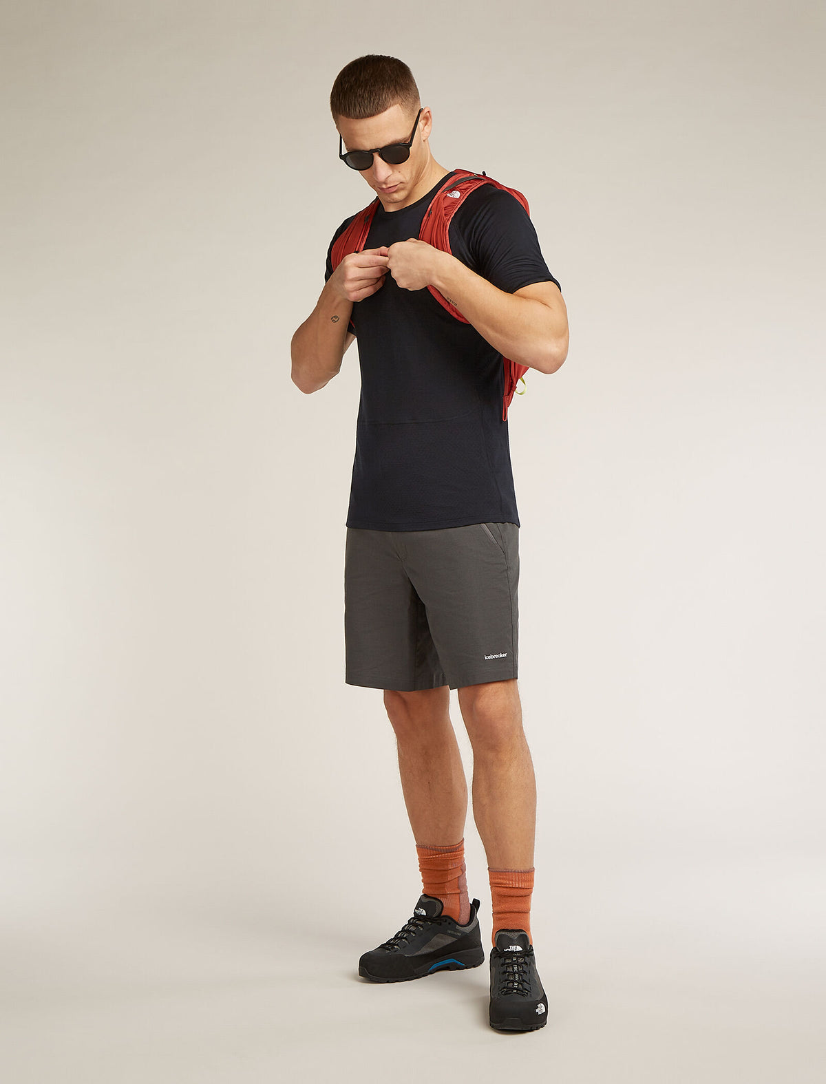 Men’s Merino Blend 125 ZoneKnit™ Short Sleeve Crewe Black - 4