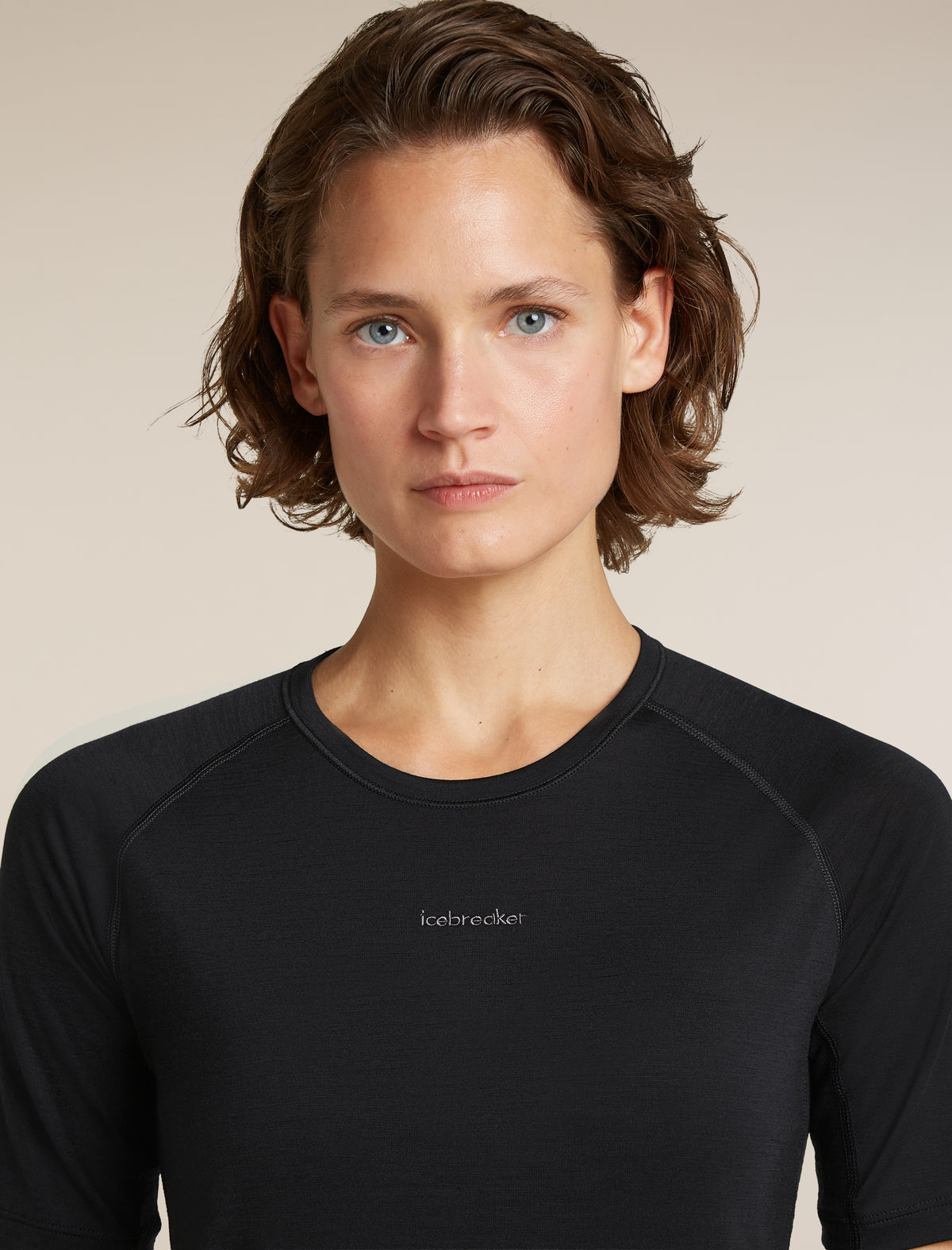 Women’s Merino Blend 125 ZoneKnit™ Short Sleeve Crewe Black - 7