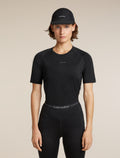 Women’s Merino Blend 125 ZoneKnit™ Short Sleeve Crewe Black - 5