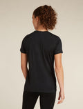 Women’s Merino 150 Tech Lite Short Sleeve T-Shirt Airbourne Squirrel Black - 2