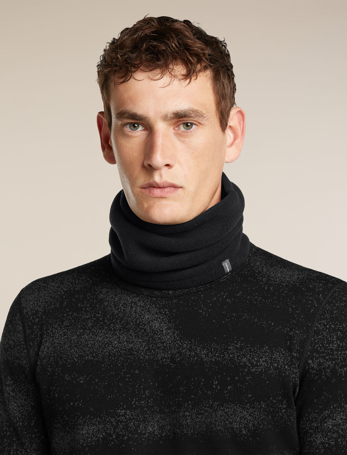 Unisex Merino Blend 800 RealFleece™  Classic Pile Chute Black - 1