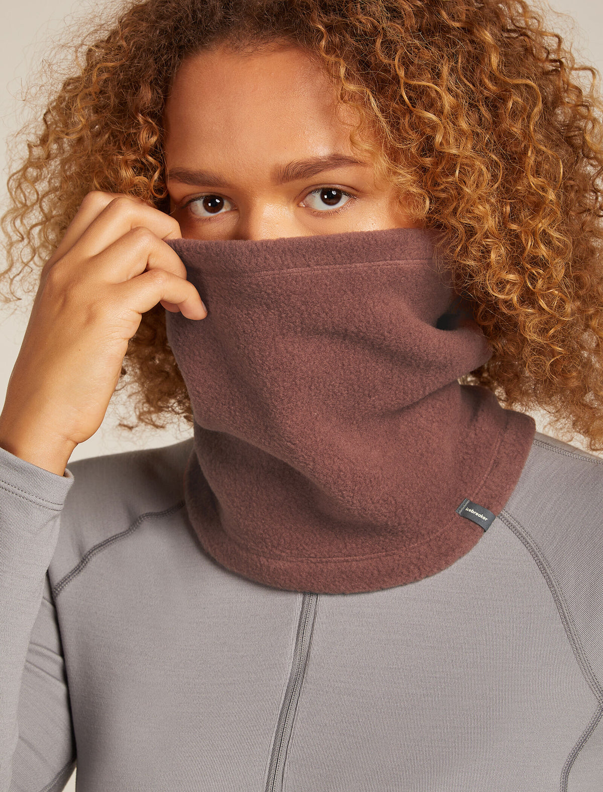 Merino Blend 800 RealFleece™ Classic Pile Chute Carob - 2