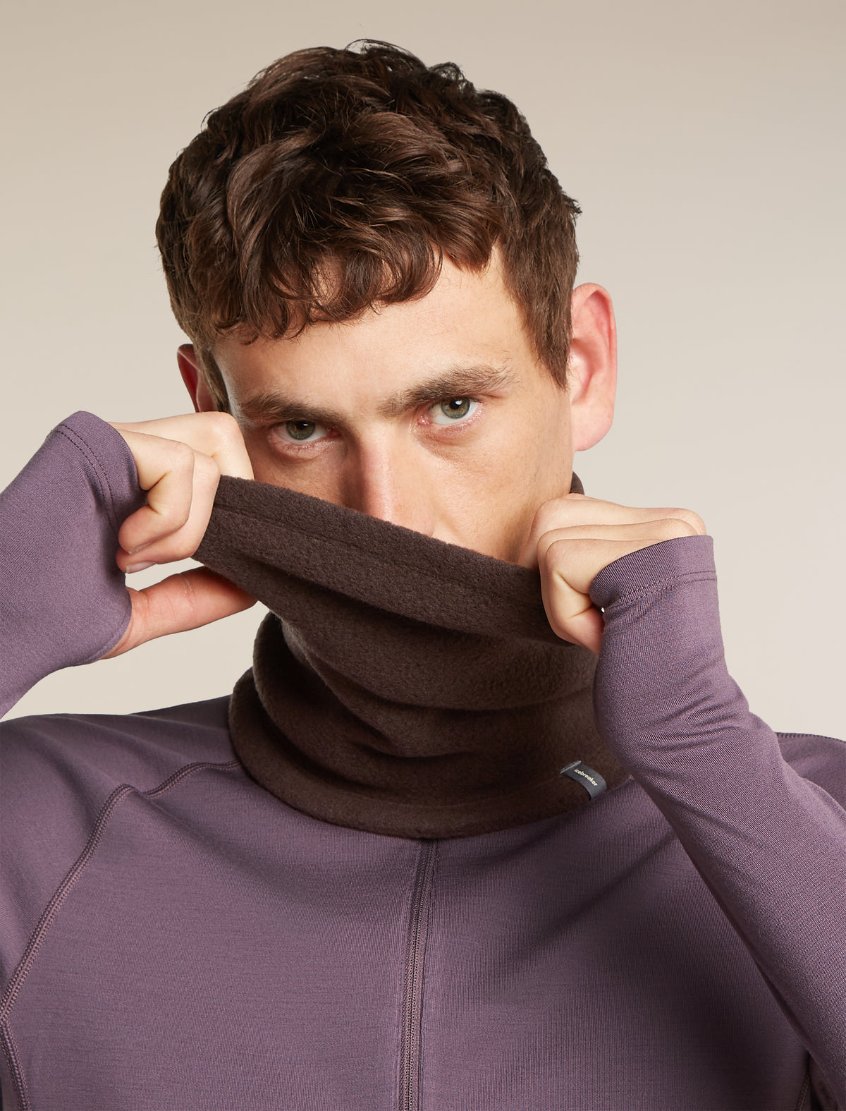 Unisex Merino Blend 800 RealFleece™  Classic Pile Chute Bittersweet - 7