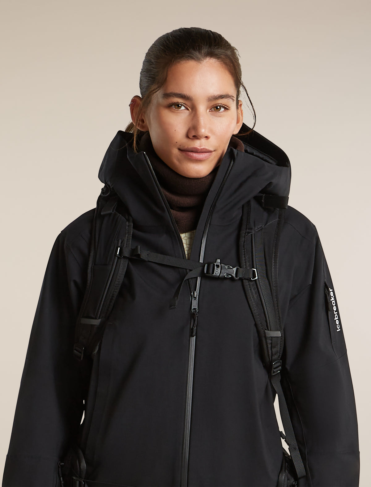 Unisex Merino Blend 800 RealFleece™  Classic Pile Chute Bittersweet - 5