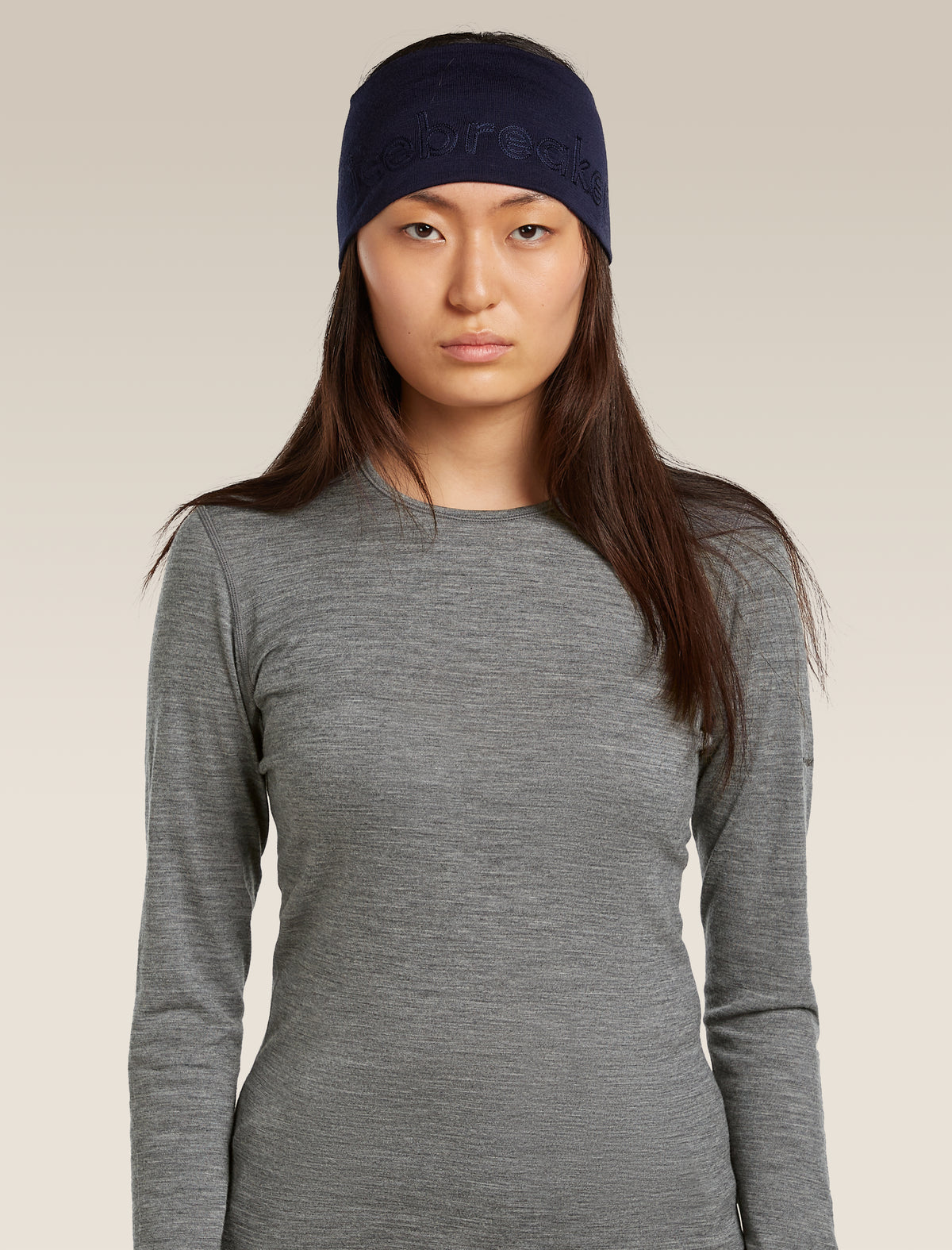 Merino 260 Tech Headband Midnight navy - 1