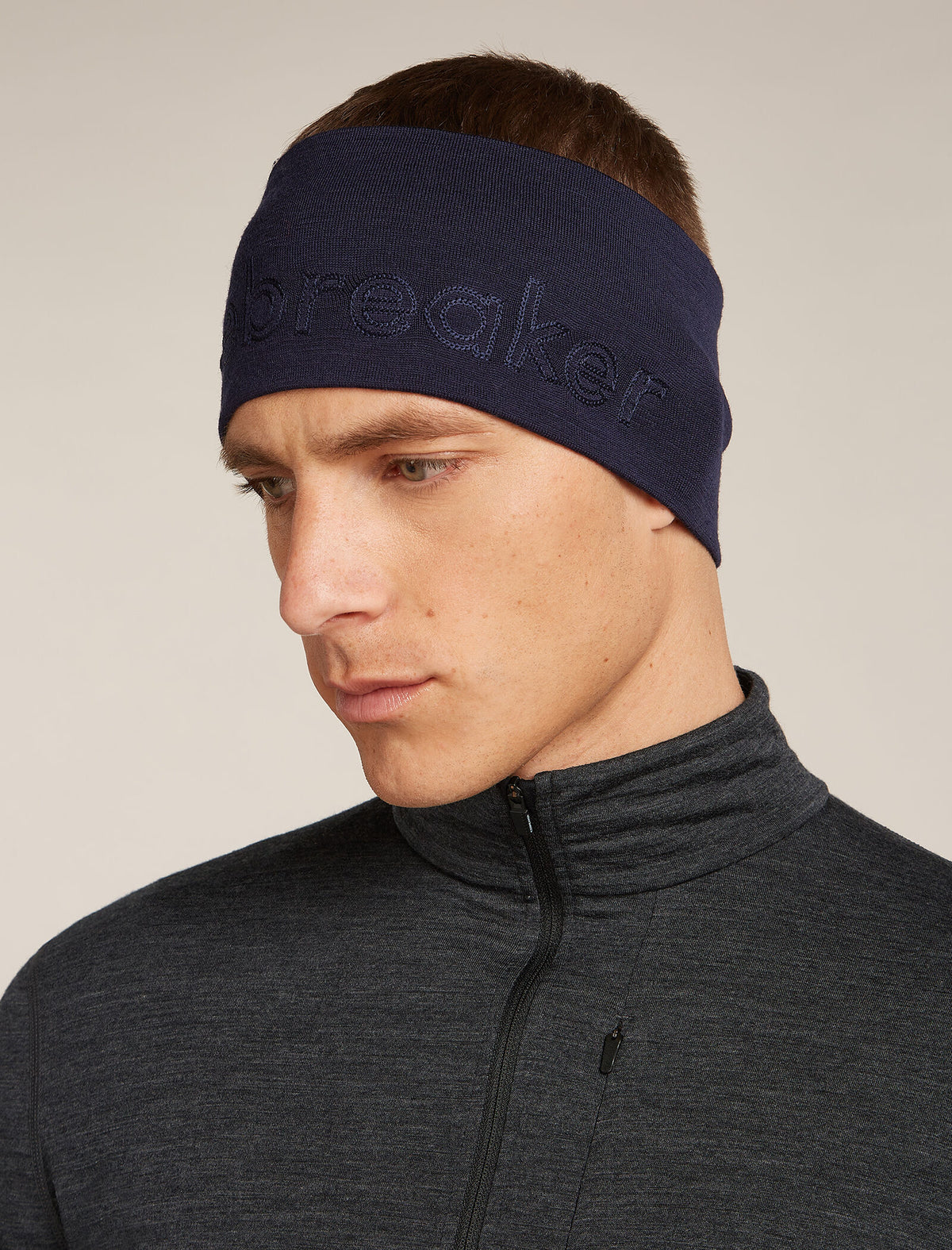 Merino 260 Tech Headband Midnight navy - 3