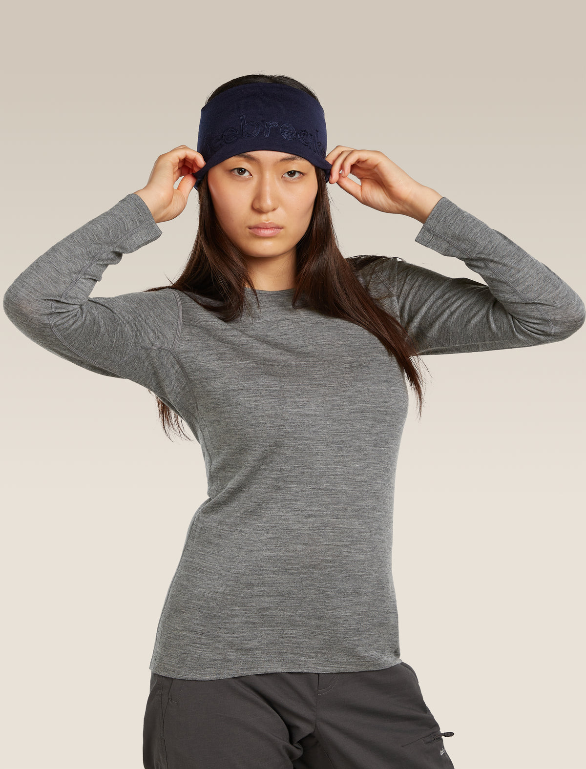Merino 260 Tech Headband Midnight navy - 5