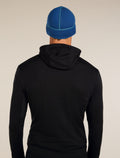 Merino 260 Waffle Knit Wander Reversible Beanie Topaz/Atlantis - 8