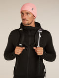 Merino Feadan Cuff Beanie Acid pink - 4