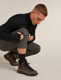 Merino Hike+ Liner Crew Socks Black - 1