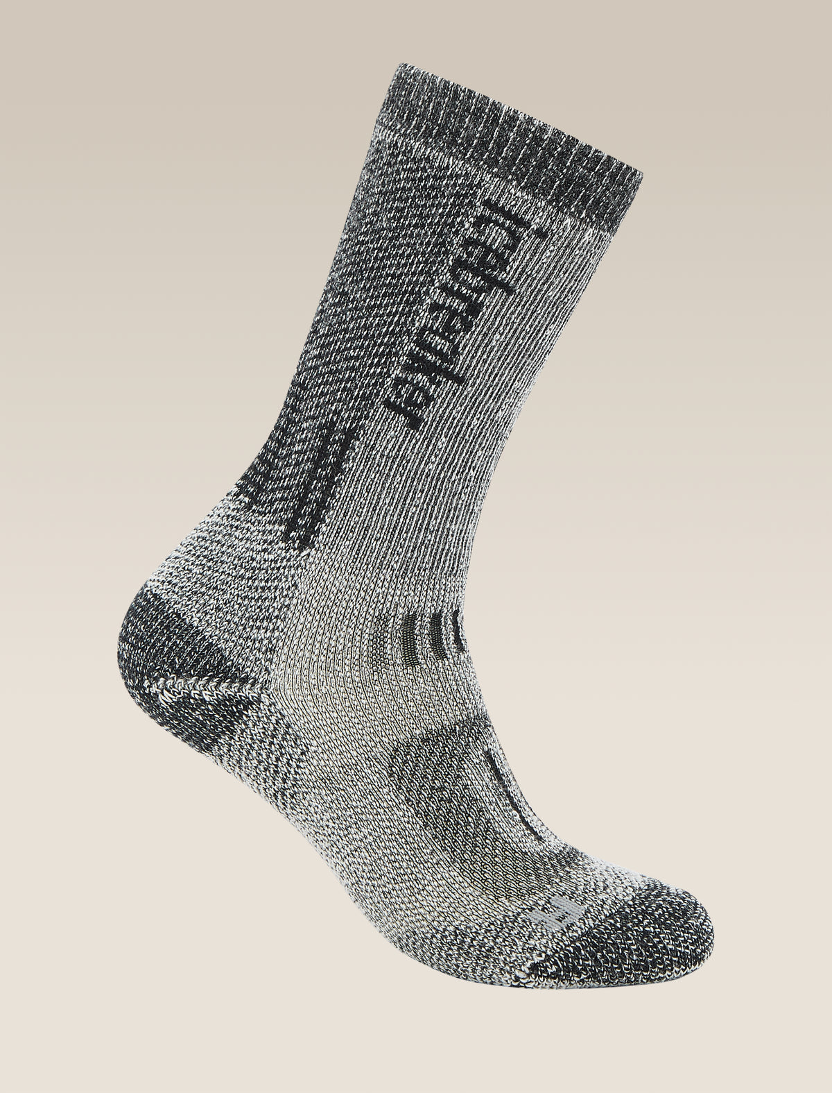 Merino Hike+ Mountaineer Mid Calf Socks Jet Hthr/Black - 1