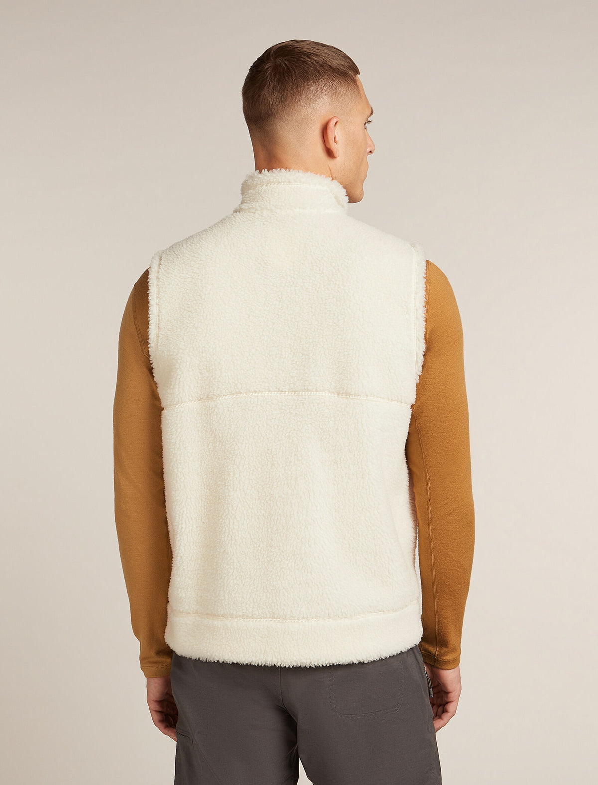 Merino Blend 960 RealFleece™ High Pile Vest Undyed - 2