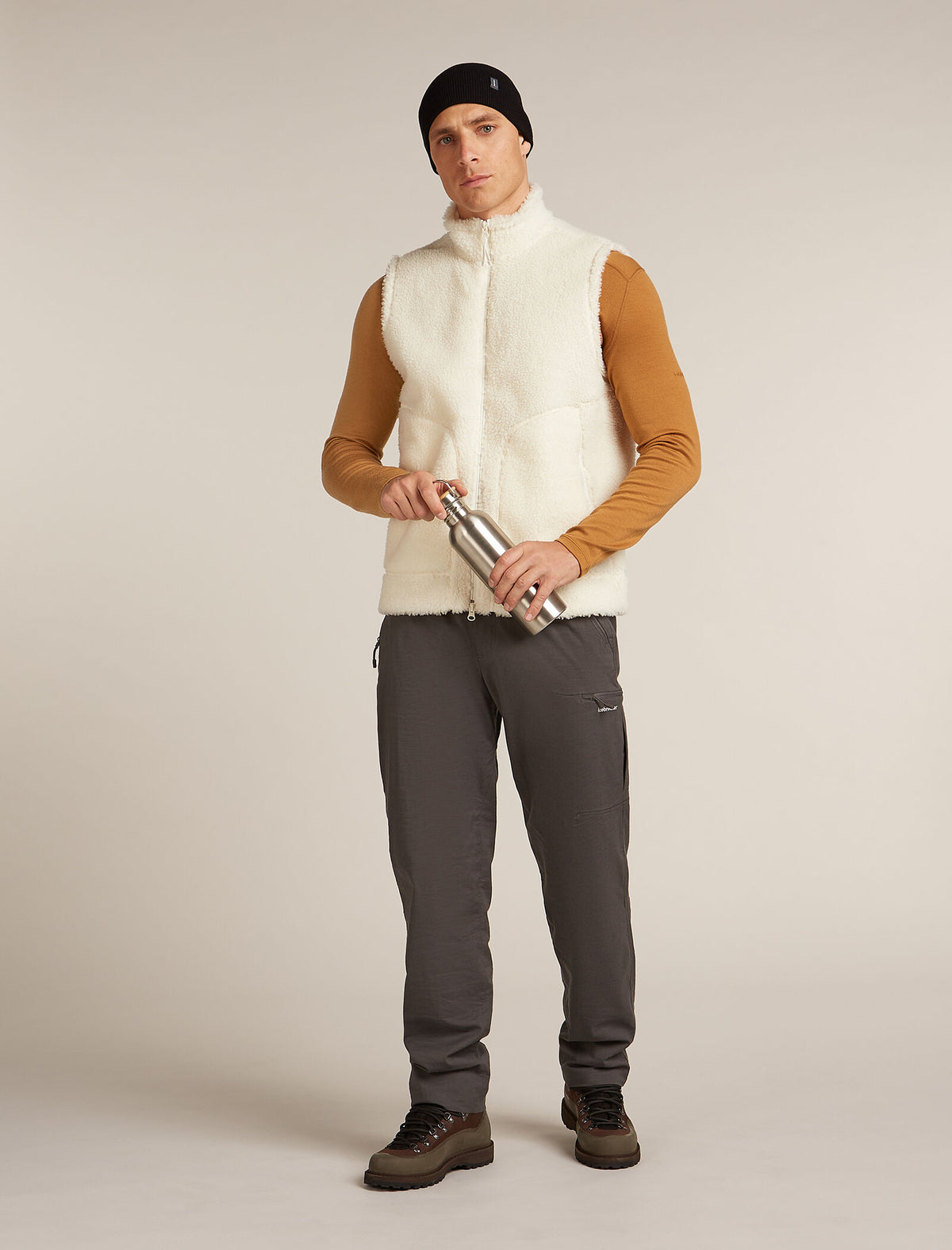 Merino Blend 960 RealFleece™ High Pile Vest Undyed - 4