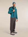 Merino Blend 800 RealFleece™ Classic Pile Long Sleeve Zip Jacket Topaz - 3