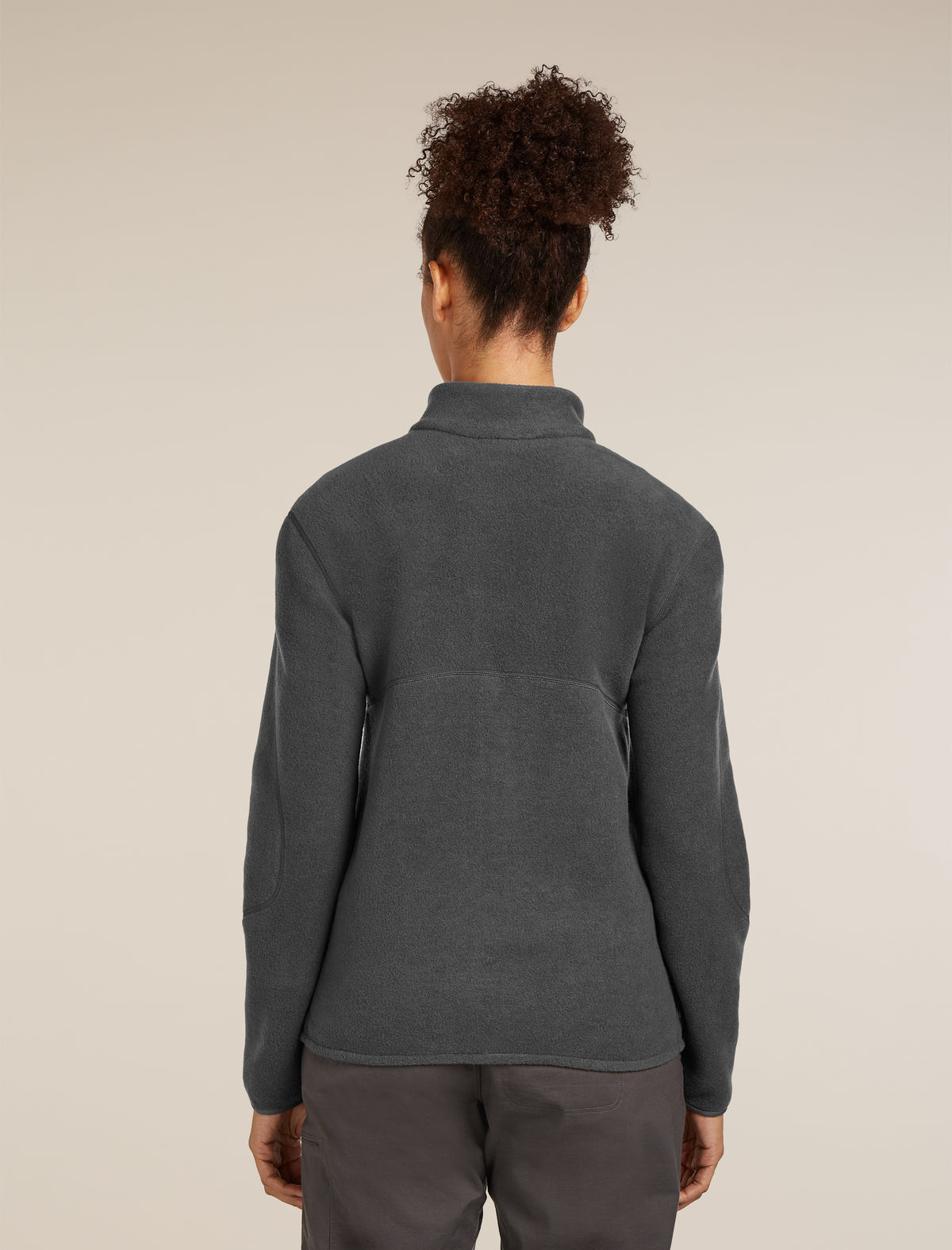 Merino Blend 800 RealFleece™ Classic Pile Long Sleeve Zip Jacket Obsidian - 2