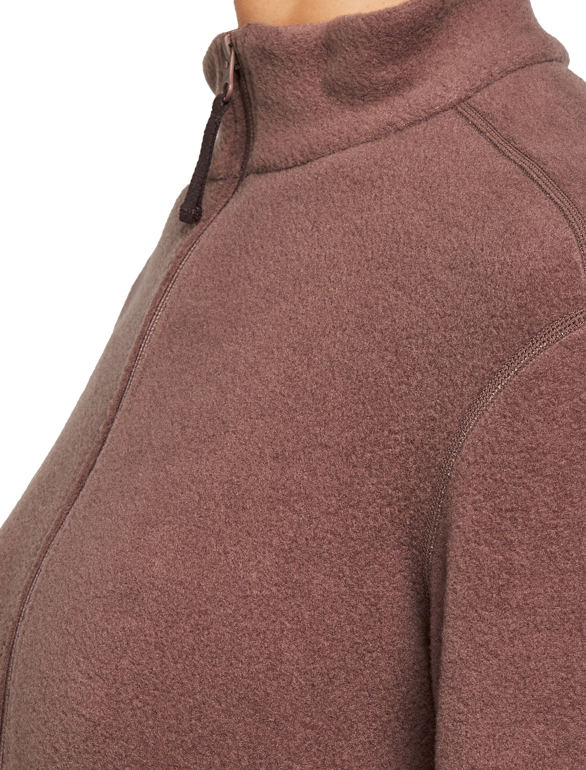 Merino Blend 800 RealFleece™ Classic Pile Long Sleeve Zip Jacket Carob - 5